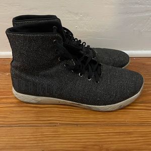 Men’s Nobull Shoes. Trainers. Black heather color. Size 12.5